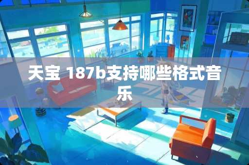 天宝 187b支持哪些格式音乐