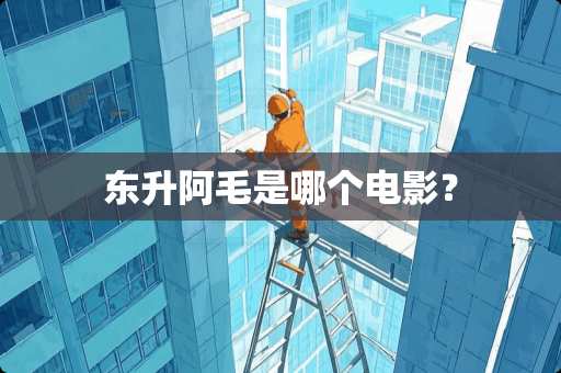 东升阿毛是哪个电影？
