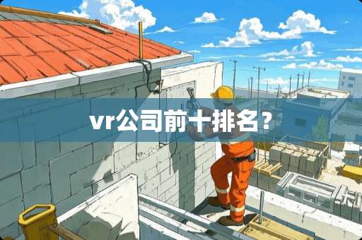 vr公司前十排名？
