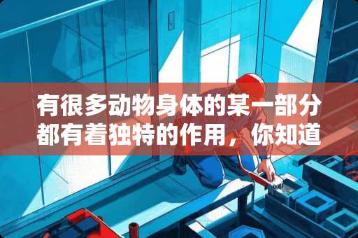 有很多动物身体的某一部分都有着独特的作用，你知道哪种动物的哪一部分有什么作用。