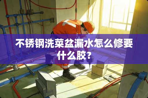 不锈钢洗菜盆漏水怎么修要什么胶？