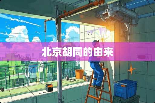 北京胡同的由来