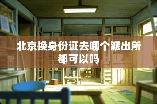 北京换***去哪个派出所都可以吗