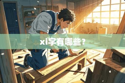xi字有哪些？