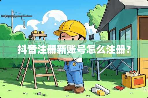 抖音注册新账号怎么注册? 抖音注册新账号怎么注册?