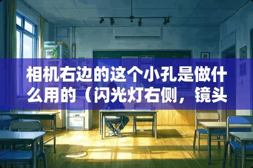 相机右边的这个小孔是做什么用的（闪光灯右侧，镜头上侧，如图。）