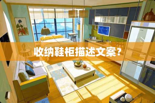 收纳鞋柜描述文案？