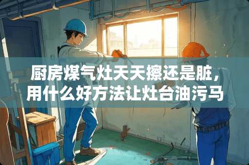 厨房煤气灶天天擦还是脏，用什么好方法让灶台油污马上说拜拜？