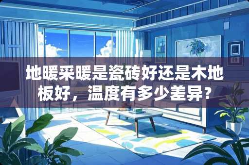 地暖采暖是瓷砖好还是木地板好，温度有多少差异？