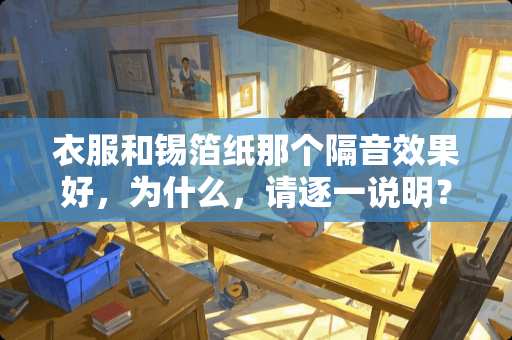 衣服和锡箔纸那个隔音效果好，为什么，请逐一说明？