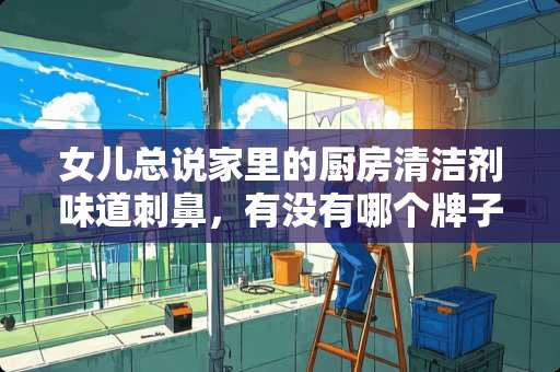 女儿总说家里的厨房清洁剂味道刺鼻，有没有哪个牌子清洗油污效果好，气味不刺鼻的？
