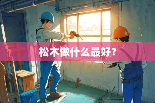 松木做什么最好？