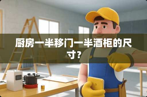 厨房一半移门一半酒柜的尺寸？