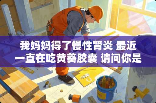 我妈妈得了慢性肾炎 最近一直在吃黄葵胶囊 请问你是吃什么药好的啊