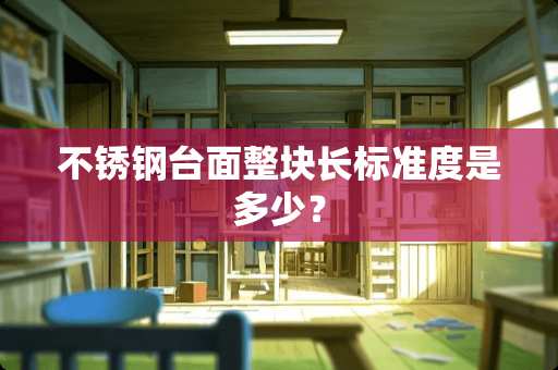 不锈钢台面整块长标准度是多少？