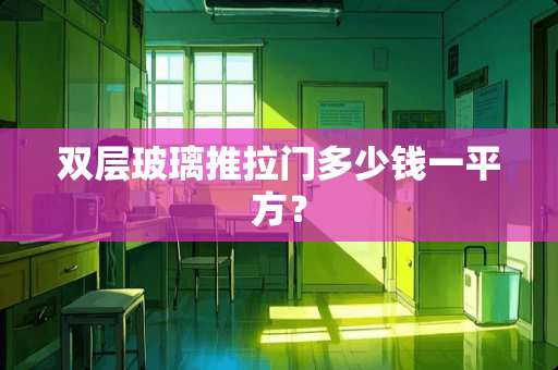 双层玻璃推拉门多少钱一平方？