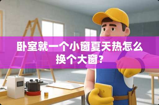 卧室就一个小窗夏天热怎么换个大窗？