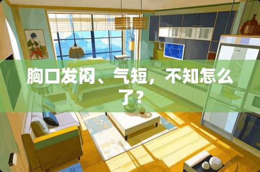 胸口发闷、气短，不知怎么了？