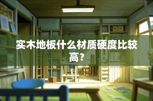 实木地板什么材质硬度比较高？