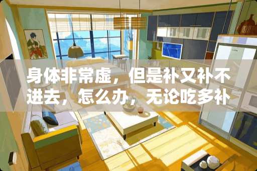 身体非常虚，但是补又补不进去，怎么办，无论吃多补的都没效果？