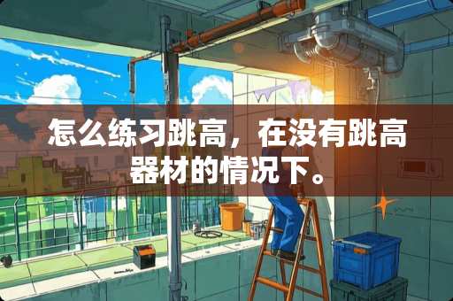 怎么练习跳高，在没有跳高器材的情况下。