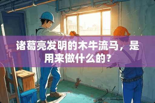 诸葛亮发明的木牛流马，是用来做什么的？