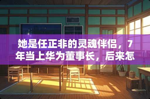 她是任正非的灵魂伴侣，7年当上华为董事长，后来怎样？