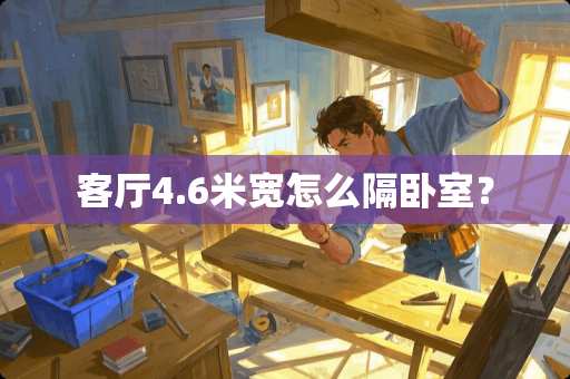 客厅4.6米宽怎么隔卧室？