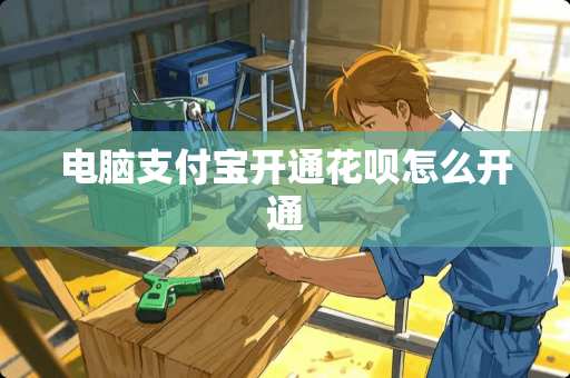 电脑支付宝开通花呗怎么开通