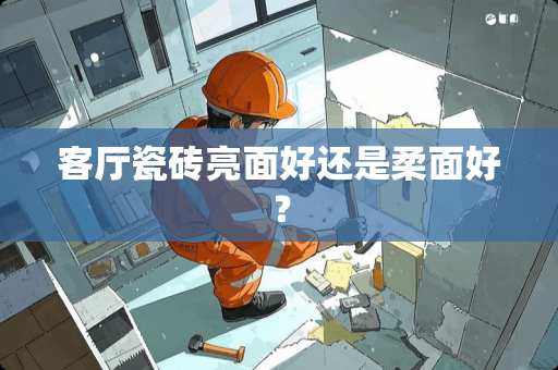 客厅瓷砖亮面好还是柔面好？