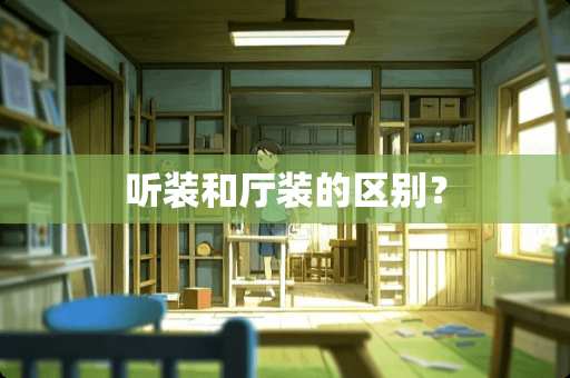 听装和厅装的区别? 听装和厅装的区别?