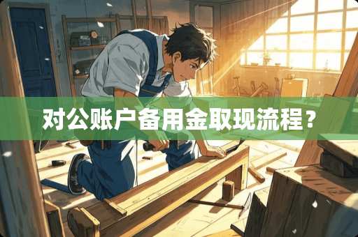 对公账户备用金取现流程？