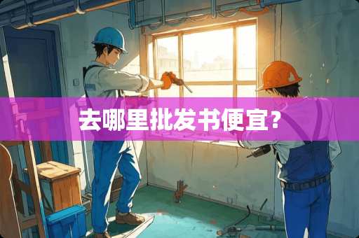 去哪里批发书便宜？