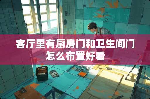 客厅里有厨房门和卫生间门怎么布置好看