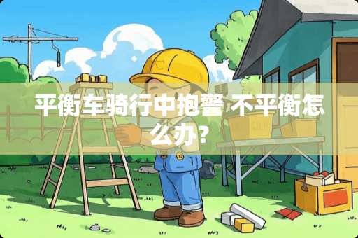 平衡车骑行中抱警 不平衡怎么办？