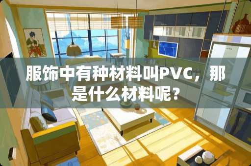 服饰中有种材料叫PVC，那是什么材料呢？