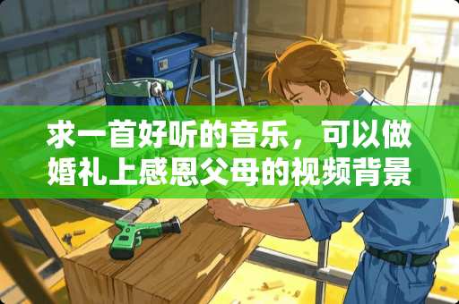 求一首好听的音乐，可以做婚礼上感恩父母的视频背景音乐的。安静一点点。英文最好。