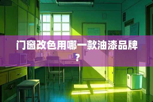 门窗改色用哪一款油漆品牌？