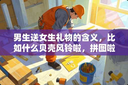 男生送女生礼物的含义，比如什么贝壳风铃啦，拼图啦