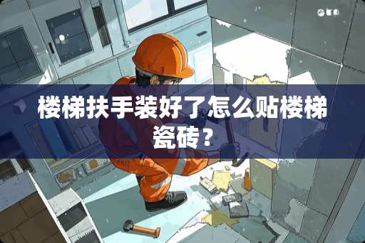 楼梯扶手装好了怎么贴楼梯瓷砖？