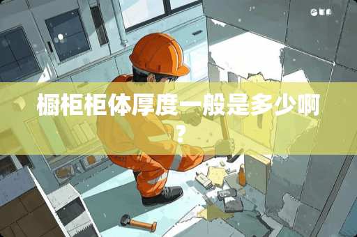 橱柜柜体厚度一般是多少啊？