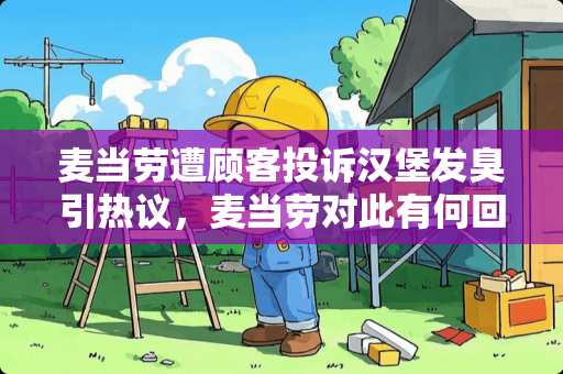 麦当劳遭顾客投诉汉堡发臭引热议，麦当劳对此有何回应？