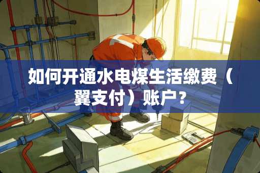 如何开通水电煤生活缴费（翼支付）账户？