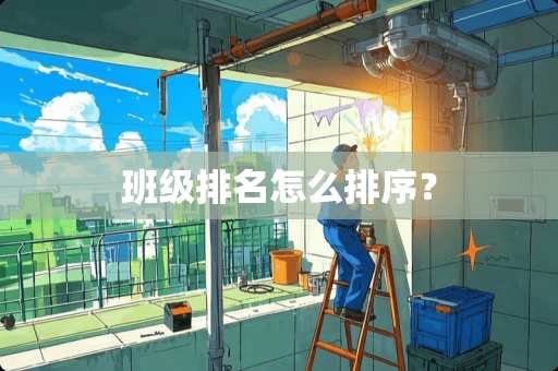 班级排名怎么排序？