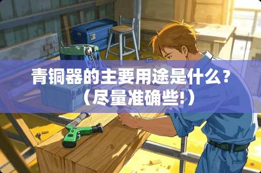 青铜器的主要用途是什么？（尽量准确些!）