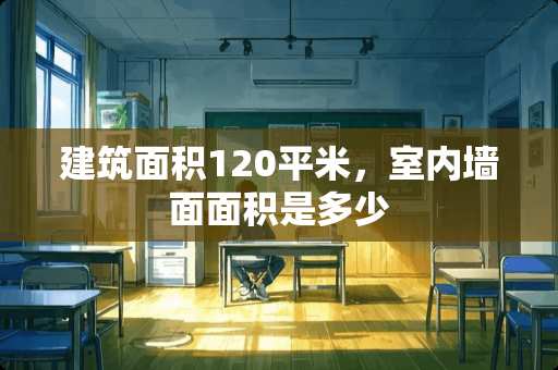 建筑面积120平米，室内墙面面积是多少