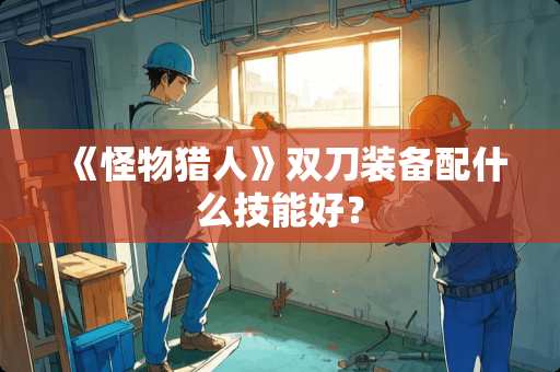 《怪物猎人》双刀装备配什么技能好？