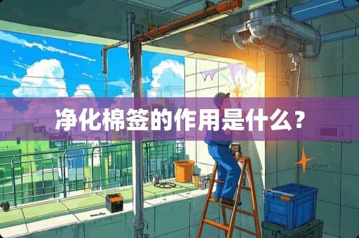 净化棉签的作用是什么？