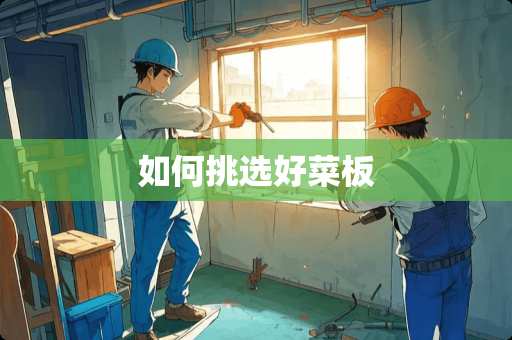 如何挑选好菜板 如何挑选好菜板