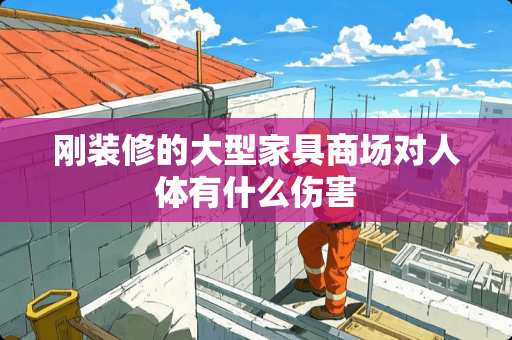 刚装修的大型家具商场对人体有什么伤害